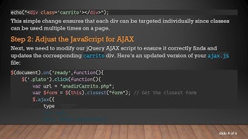 How to Manage Multiple carrito Divs with AJAX in Your Forms