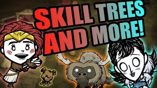 There's Wigfrid, and Willow and Even a Shark! |Don't Starve Together Skill Tree update|
