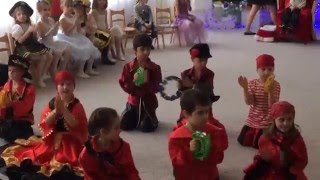 Цыганский танец. Новогодний утренник 2015