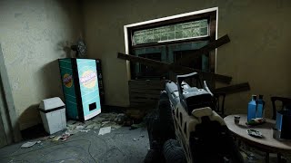 Solo clearing a CP operation in a rundown boulevard