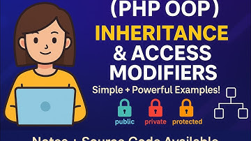 PHP OOP Part 2: Inheritance & Access Modifiers Explained | PHP Full Course for Beginners to Advanced