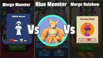 Merge Master Blue Monster Vs Merge Monster Rainbow Friends Vs Merge Rainbow Friend Android Gameplay