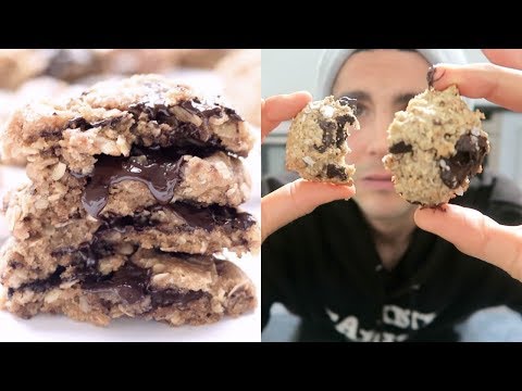 Salted Chocolate Tahini Cookies // Healthy Vegan Recipe 🍪