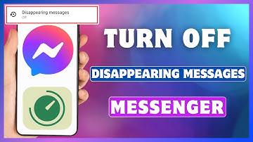 How To Turn Off Disappearing Messages On Messenger | Disable Vanish Mode In Facebook Messenger
