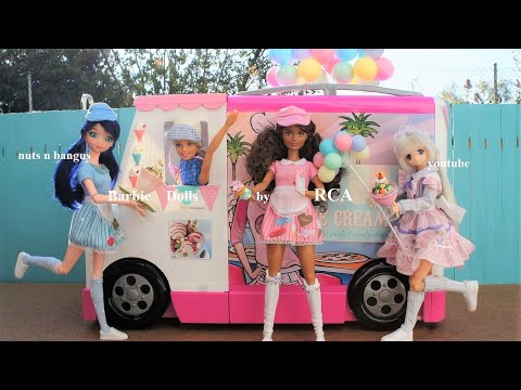 barbie fantastic food truck