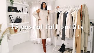 15 CASUAL CHIC FALL OUTFITS | FALL/AUTUMN OUTFITS LOOKBOOK 2020 | NOORIE ANA