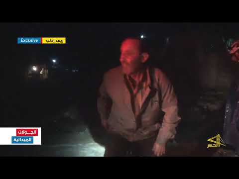 تضرر عشرات الخيام إثر طوفان النهر الكبير بريف إدلب