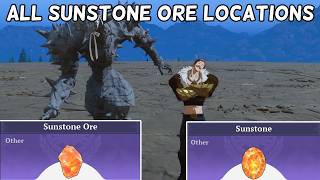 ALL SUNSTONE ORE SPAWN LOCATIONS - The Seven Deadly Sins Origin