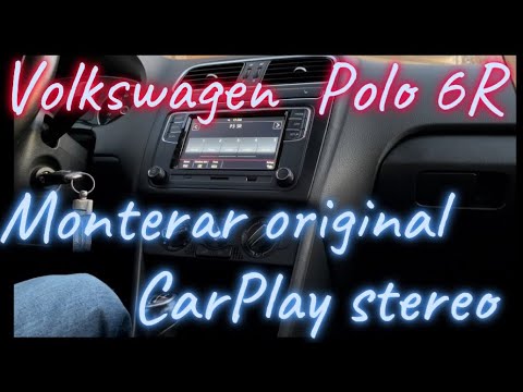 Volkswagen Polo 6R Carplay stereo 