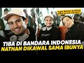 Dianter Sang Ibu ke Indonesia !! Kedatangan Nathan Tjoe A On Untuk TC Timnas vs Irak