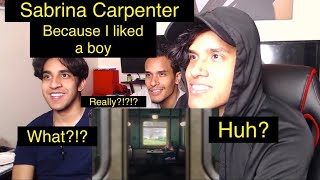 Sabrina Carpenter - Because I liked a boy (VVV Era Reaction)