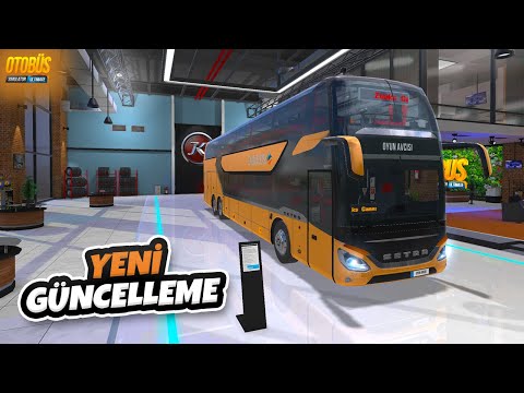 Yeni Otobüs ve Yeni Showroom Geldi / YENİ GÜNCELLEME !!! Otobüs Simulator Ultimate