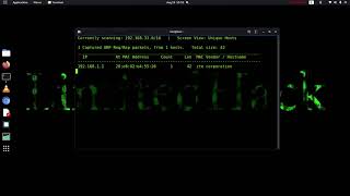 How to see if someone is unauthorizedly connected to wifi / Kali Linux 2020.3 / Netdiscover