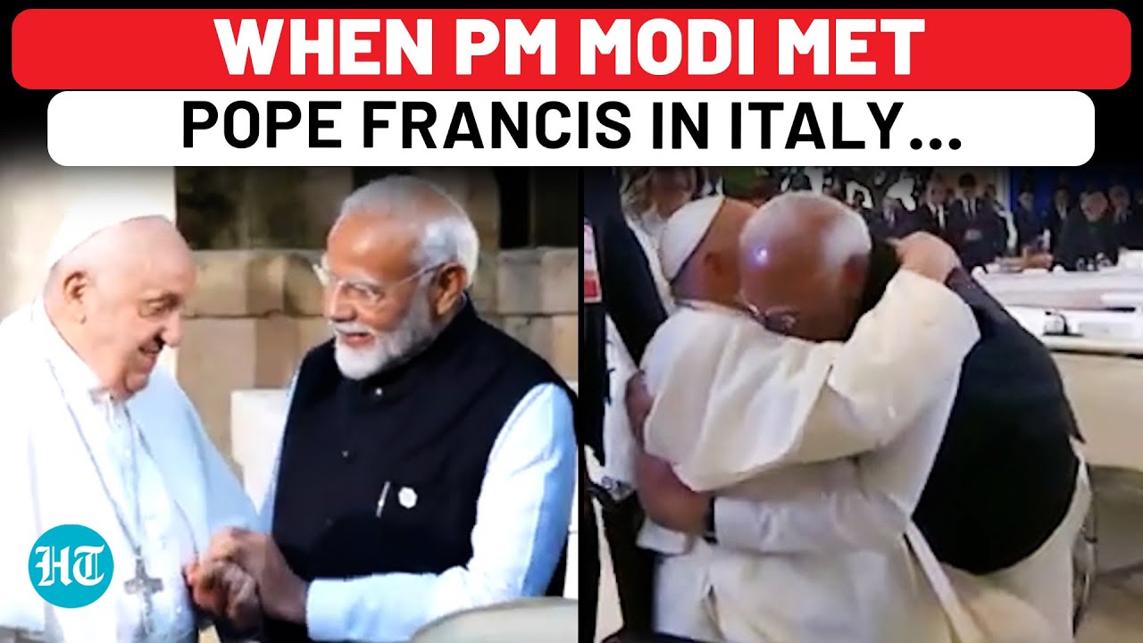 Pope Francis Passes Away: Watch What Happened When PM Modi Met Catholic Church Head In Italy