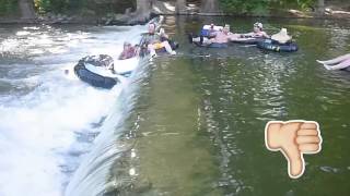 Guadalupe Float Trip July 2016 - Chutes, falls, and wipeouts