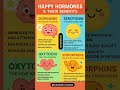 Happy Hormones & Their Benefits 😊