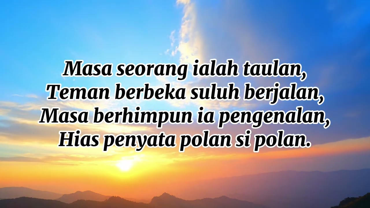 Syair Kelebihan Ilmu | Irama Rawi | Akademi Syair Nusantara