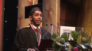 BMS - Graduation Speech of BMS Batch Top Umar Azwer