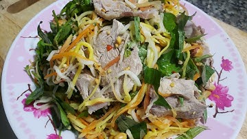 Cách làm gỏi vịt ,bắp cải ngon giòn ngọt ăn chuẩn vị