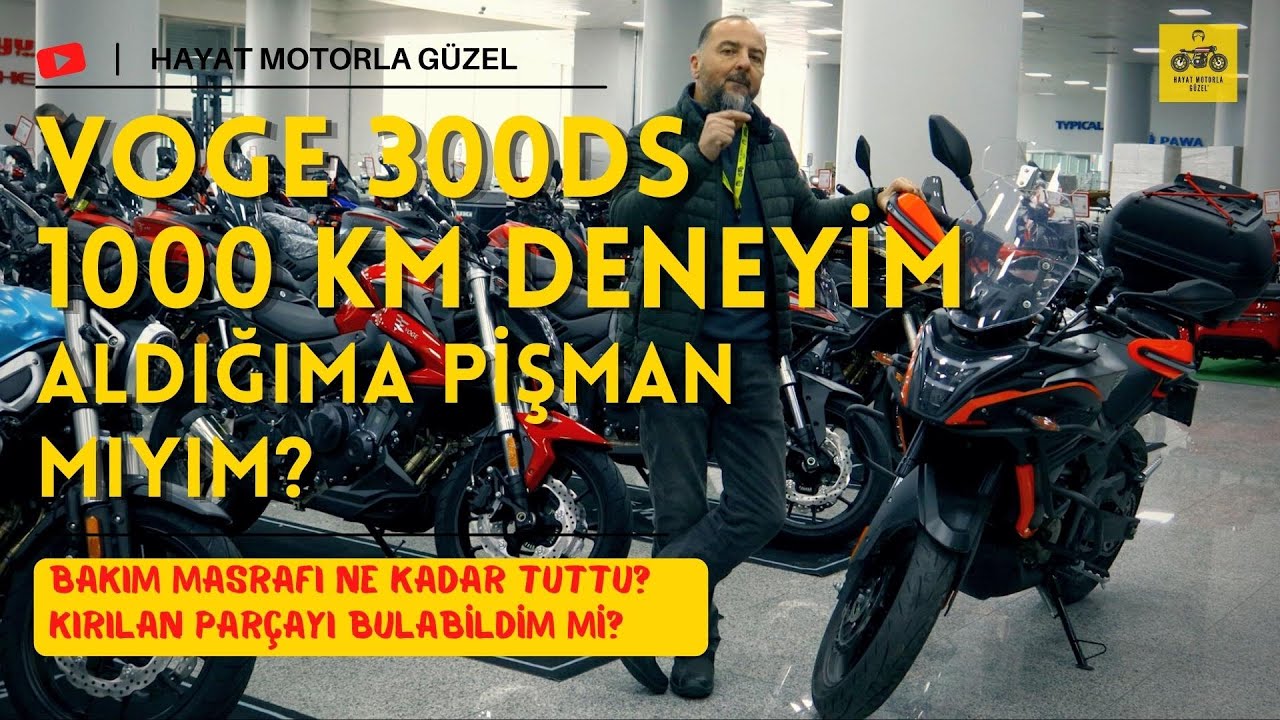 Voge 300DS 1000 KM Deneyim | Aldığıma Pişman mıyım? | İlk Bakım Ne Kadar Tuttu?