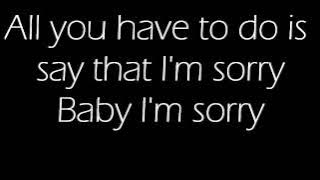 Sorry-Ciara(Lyrics)