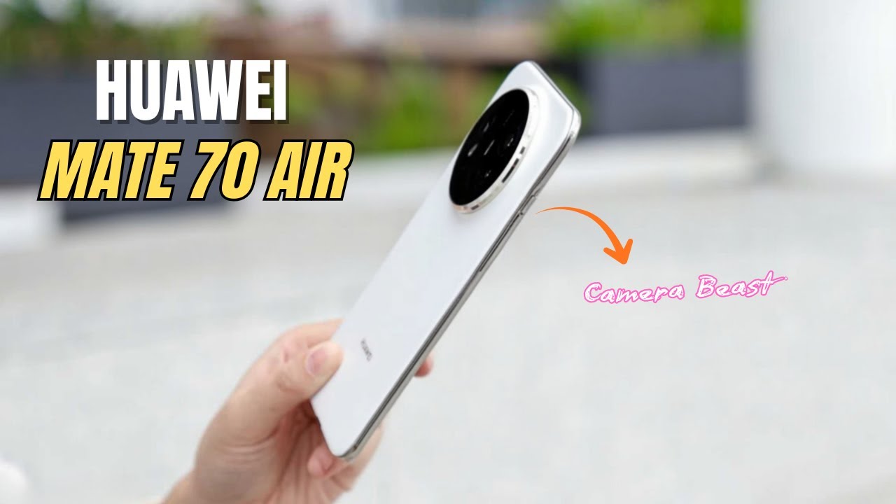 🔥 Huawei Mate 70 Air Review: Ultra Thin Design with Massive