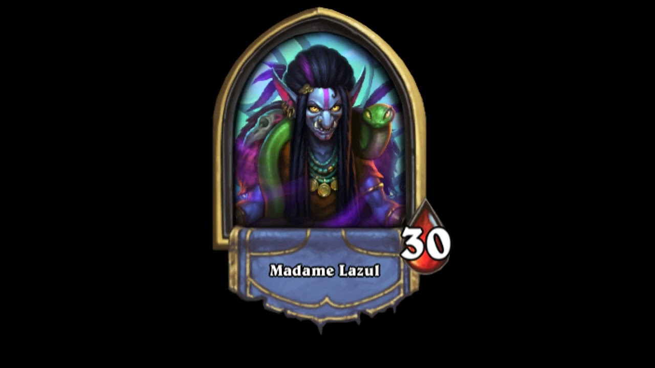 Madame Lazul All Hero Quotes - Hearthstone