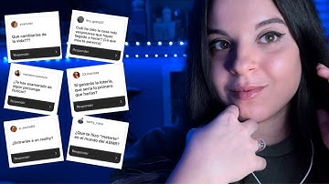 ASMR Q&A | Preguntas y Respuestas 🙈