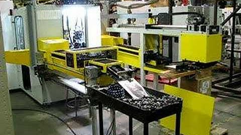 1062-8 Automatic Deburr & Wash System at the Gantry and Conveyors