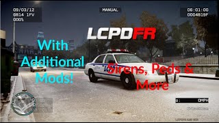 How To Install LCPDFR 1.1 For Gta IV (With custom vehicle models, sirens, peds, gun sounds and more)