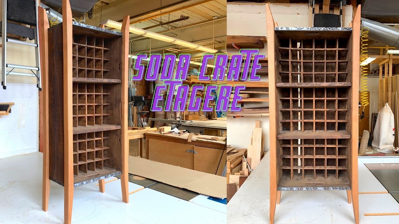 The Soda Crate Etagere