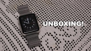 Unboxing Apple Watch in acciaio con Maglia Milanese - YouTube