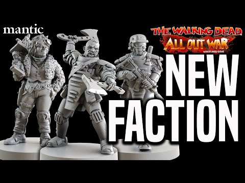 The Commonwealth! - Preorder a New Faction for The Walking Dead All Out War by Mantic Games