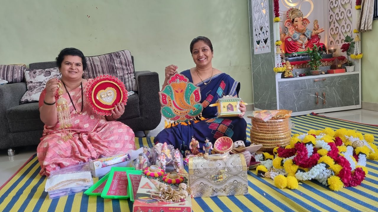 पूजाच्या लग्नाच रुखवत खरेदी केलं..😃 तुळशी बागेत k काय काय घेतलं..😍