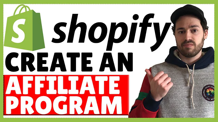 Start Your Own Affiliate Program for Shopify - Full Tutorial