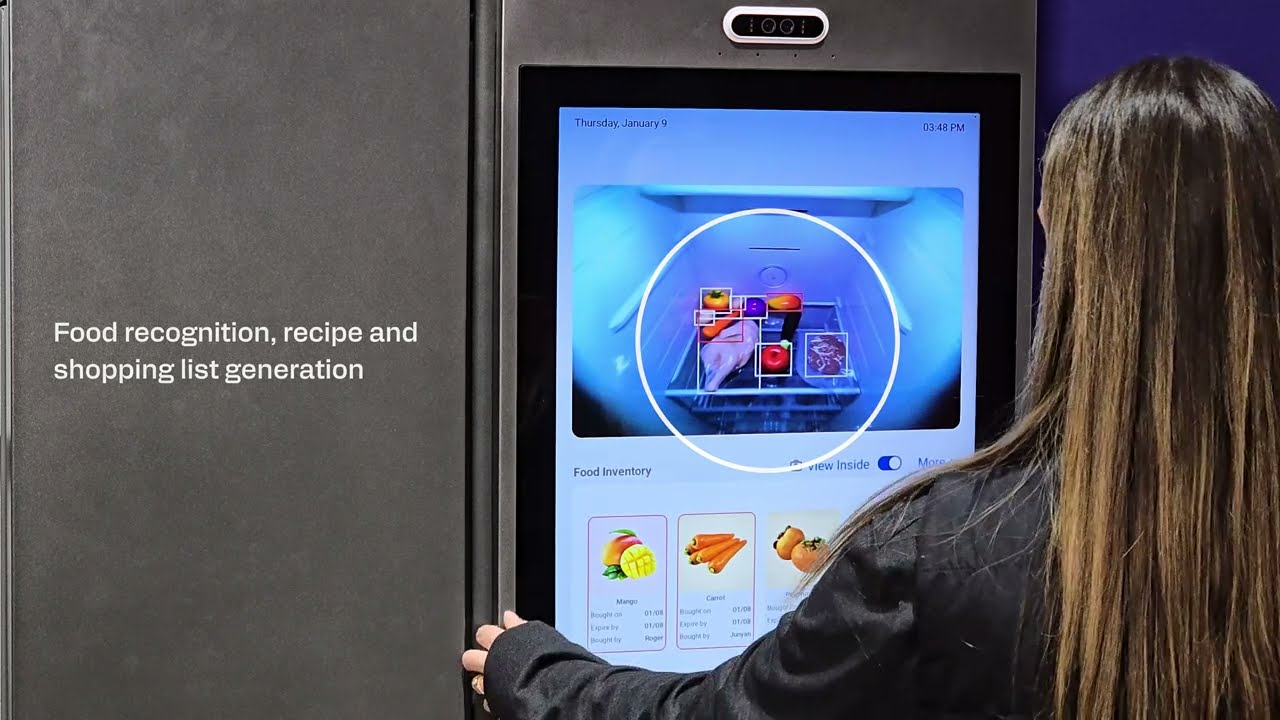 Smart Refrigerator with AI Assistant Demo | Powered by Qualcomm Dragonwing​