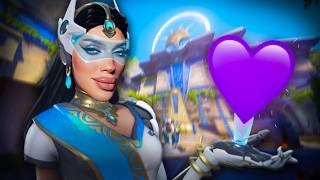 CAN SYMMETRA SOLO THE ENEMY TEAM ONLY WITH HER AURA? 💜