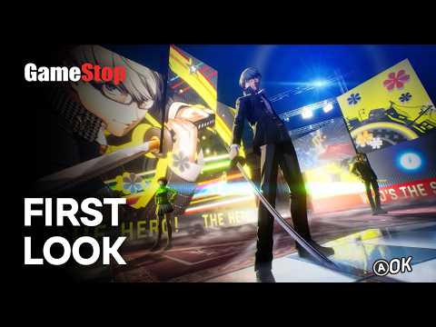 Persona 4 Revival Broadcast - Everything New | Gameplay Overview | GameStop