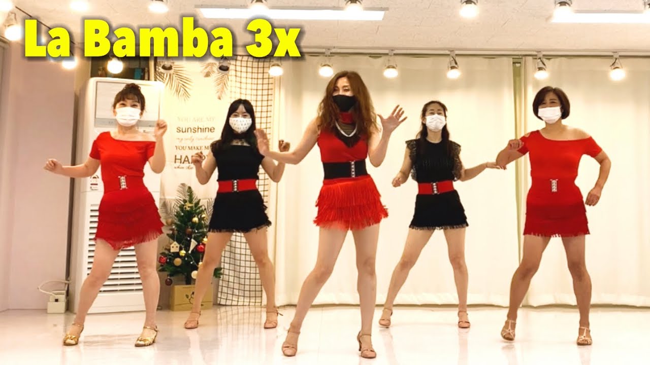 La Bamba 3x line dance(Low Improver) 라밤바 라인댄스