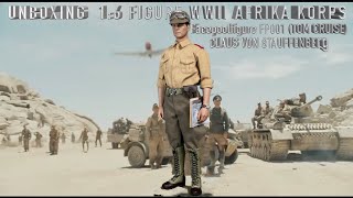 UNBOXING FACEPOOL (FP001) 1/6 WWII  CLAUS VON STAUFFENBERG (TOM CRUISE) Afrika Korps Tunisia