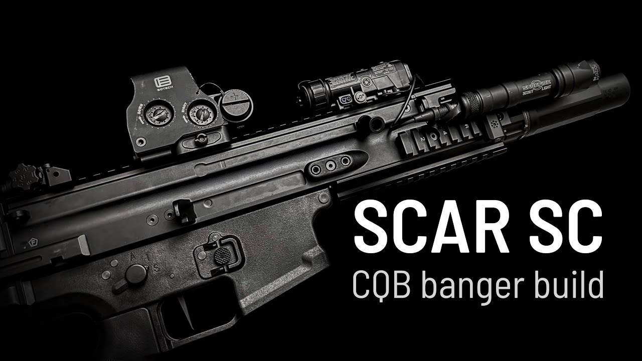 Perfect SCAR-SC for airsoft CQB 💥 7.4V brushless
