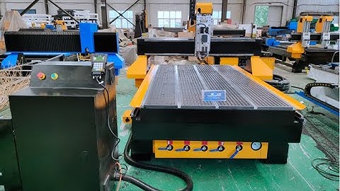 ELE1325 cnc machine working test video