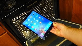 Don't Bake iPad Air 2 in a Home Oven! Warning: Dangerous  GizmoSlip