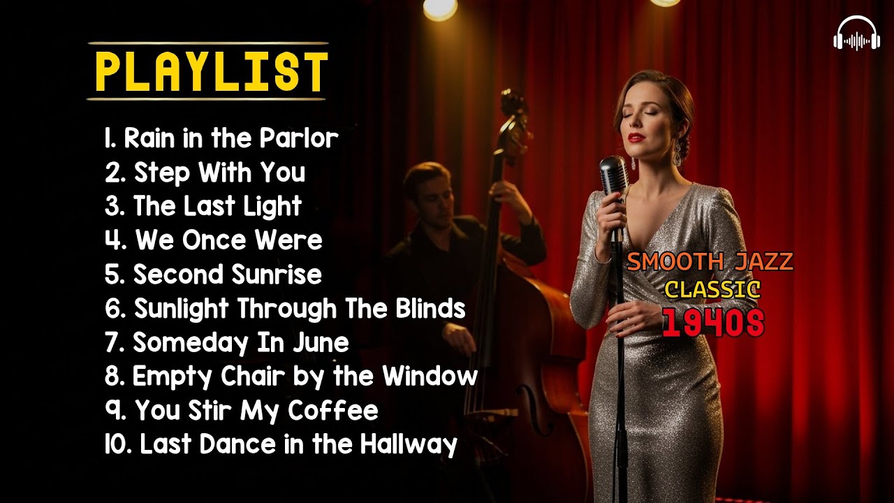 Vintage Swing Jazz Soundscape for Calm Homes and Quiet Nights with Soft Ambience