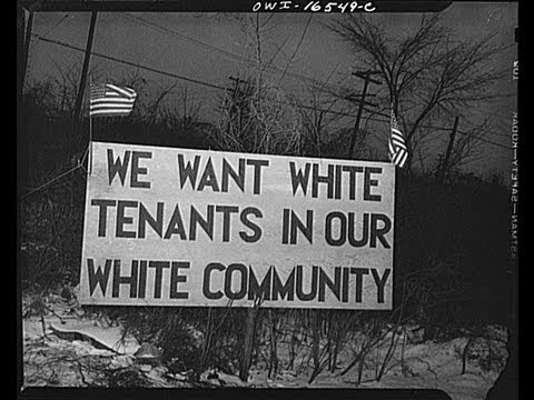 Racism in America Small Town 1950s Case Study Documentary Film