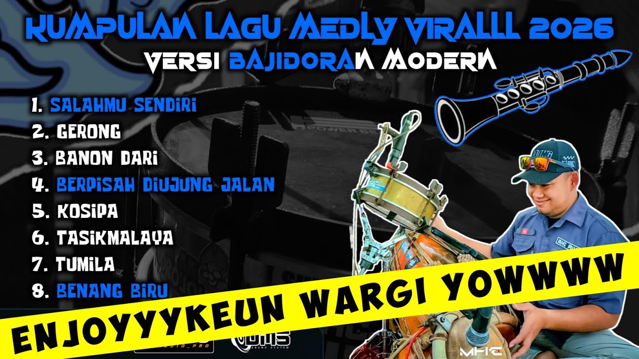 ⛔ KUMPULAN LAGU VIRALL SUNDA MEDLY 2026 VERSI BAJIDORAN MODERN || MHCMUSIC || BAJIDORAN MODERN 