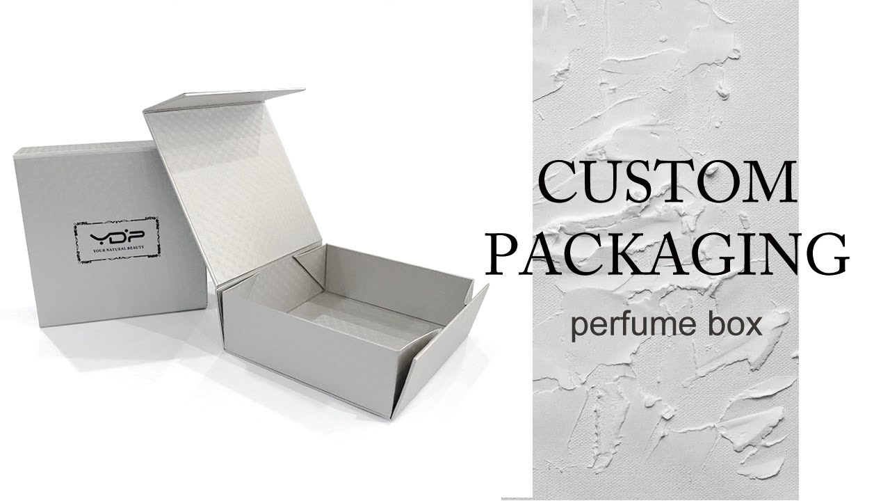 Custom Elegant Beauty Cosmetic Box Magnetic Cardboard Foldable Paper Gift Box for Skincare Packaging