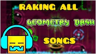 Ranking All Geometry Dash Songs