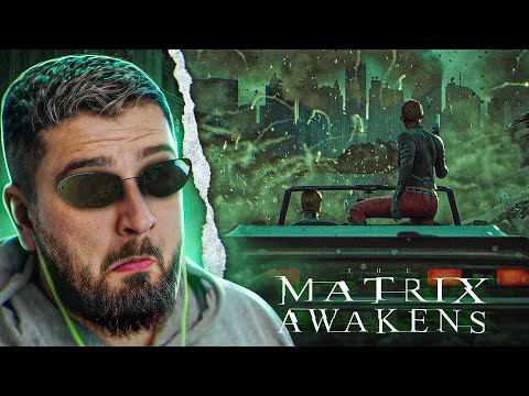 Видео: ПЕРВЫЙ ВЗГЛЯД И РЕАКЦИЯ The Matrix Awakens. УЛЬТРА ГРАФОН!