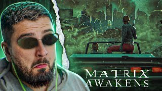 THE FIRST LOOK AND REACTION OF The Matrix Awakens. ULTRA GRAPHON!